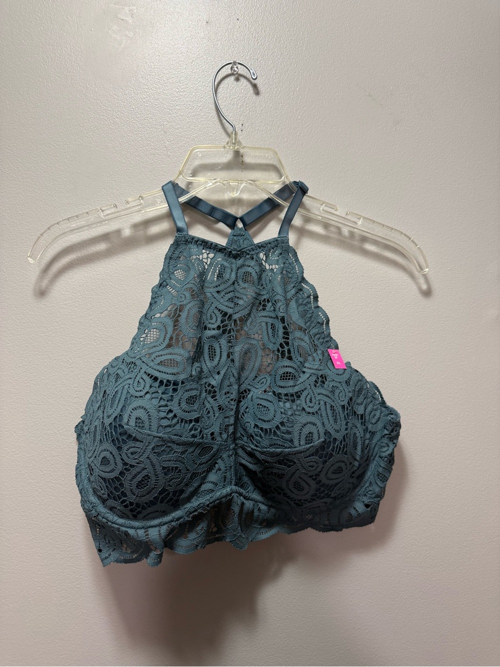 High Neck Lace Bralette